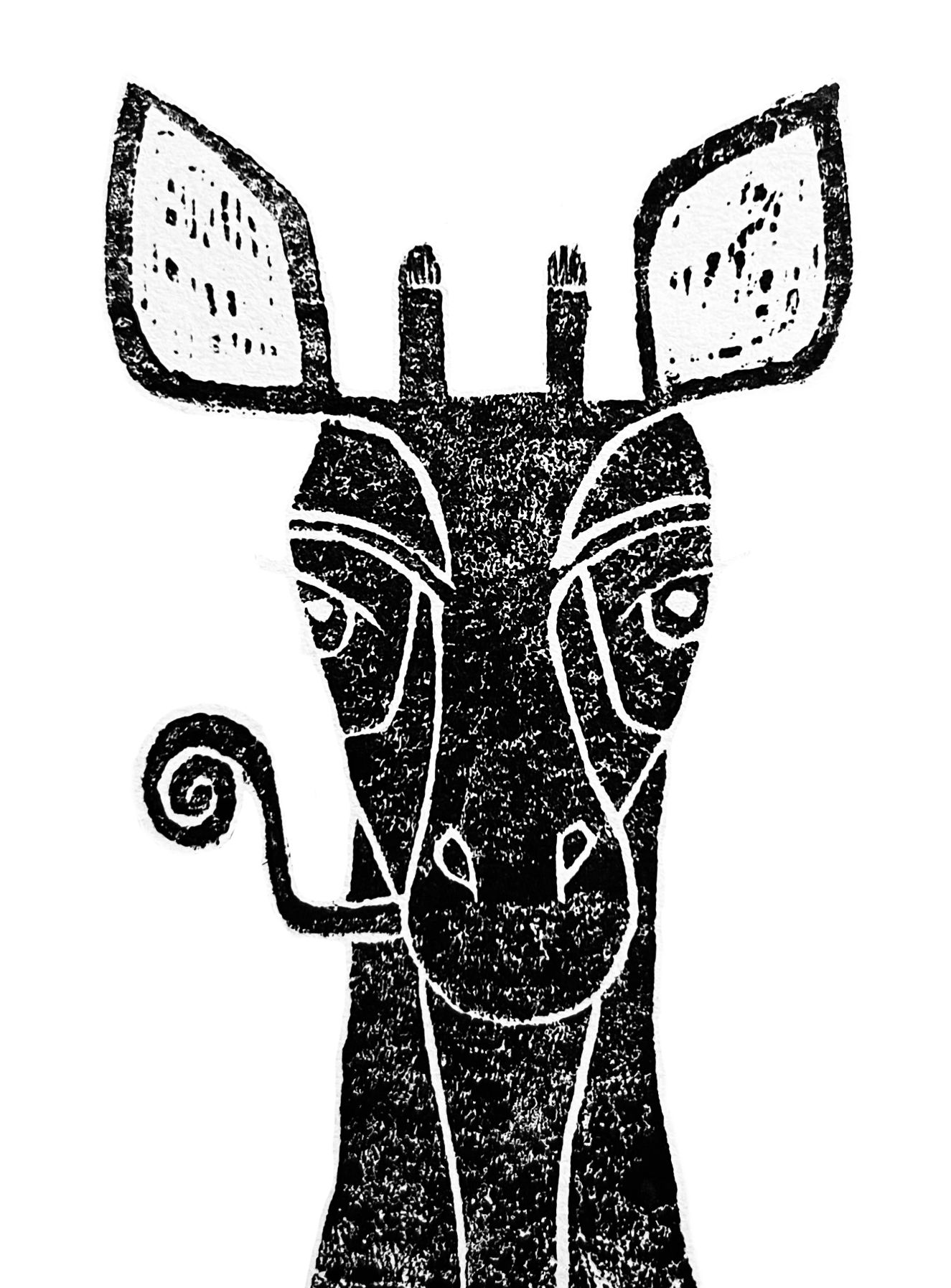 Bildlogo Okapi mit Zunge